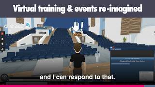 Virtual VirBELA Auditorium - Setup for a live workshop