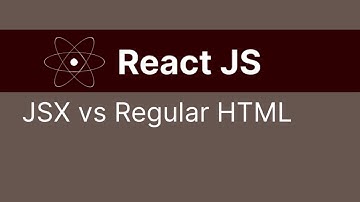JavaScript XML vs HTML | 14 | Course | JSX in React Explained with Examples | Why Use JSX in React?