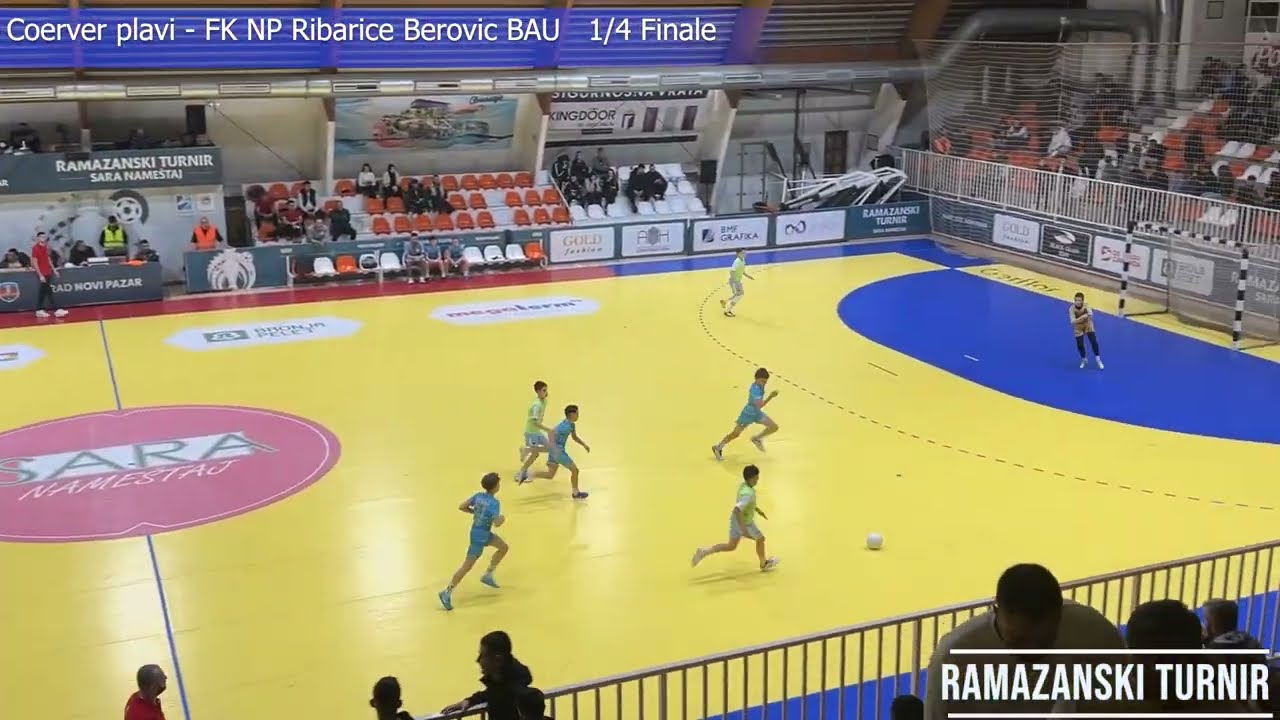 FK NP Ribarice i Coerver Plavi  1/4 finala 2013.godiste -Ramazanski turnir u malom fudbalu 2025-