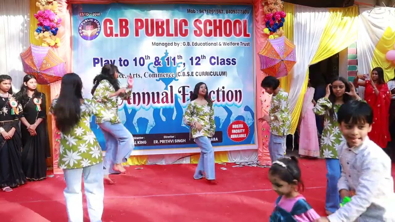 ROCKING PERFORMANCE BY CLASS 9TH GIRLS  ON SUPER DUPER HITS