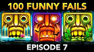 Temple Run 2 100 FUNNY FAILS (Episode 7) | Enchanted Palace, Spooky Ridge, Earth Day