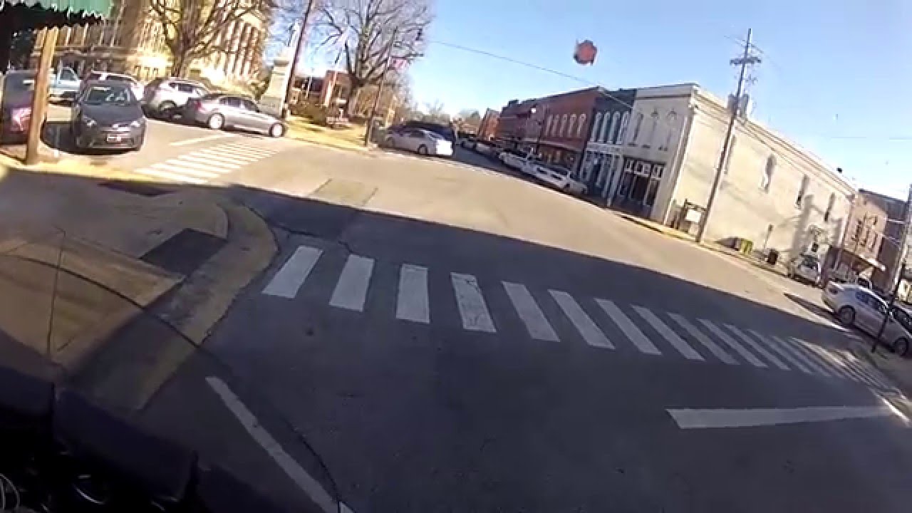 Motorcycle ride around town square Corinth, MS YouTube