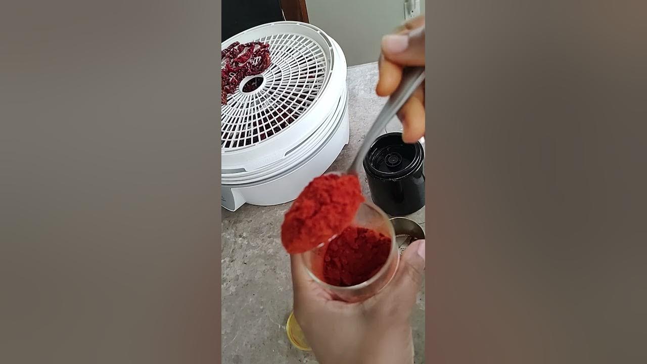 Homemade Paprika powder/how to make paprika/diy paprika/easy paprika