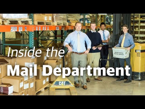 Inside the Mail Department