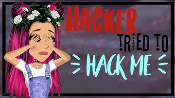 A HACKER TRIED TO HACK ME !1!1! || PeachyK MSP