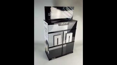 RECHI Design & Manufacture Counter Acrylic E-Cigaratte Vape Display Cabinet for Cigarette E liquid