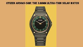 Citizen Just Made a 3.88mm Solar Watch — How Is This Possible