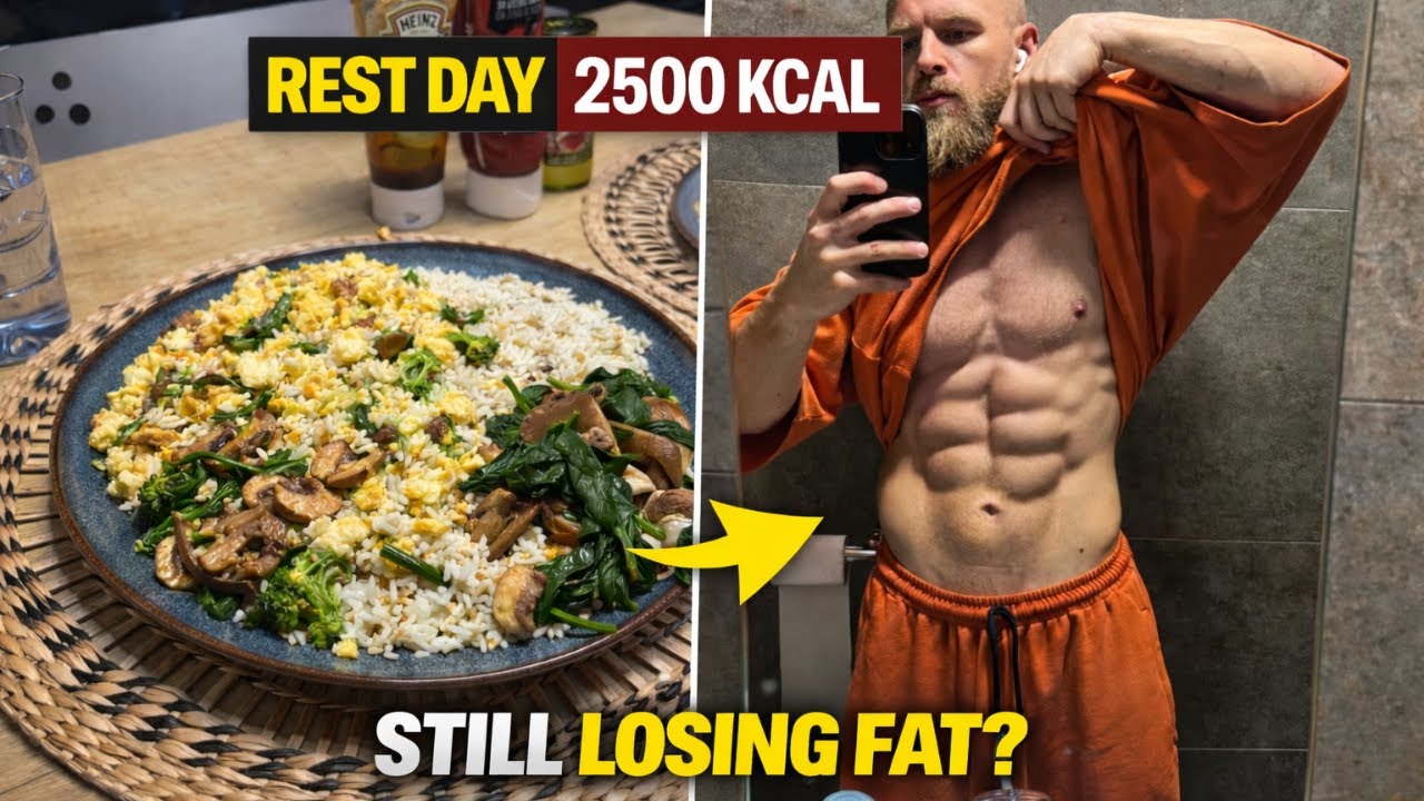 How I’m Cutting on 2,500 Calories (Rest Day Full Day of Eating)