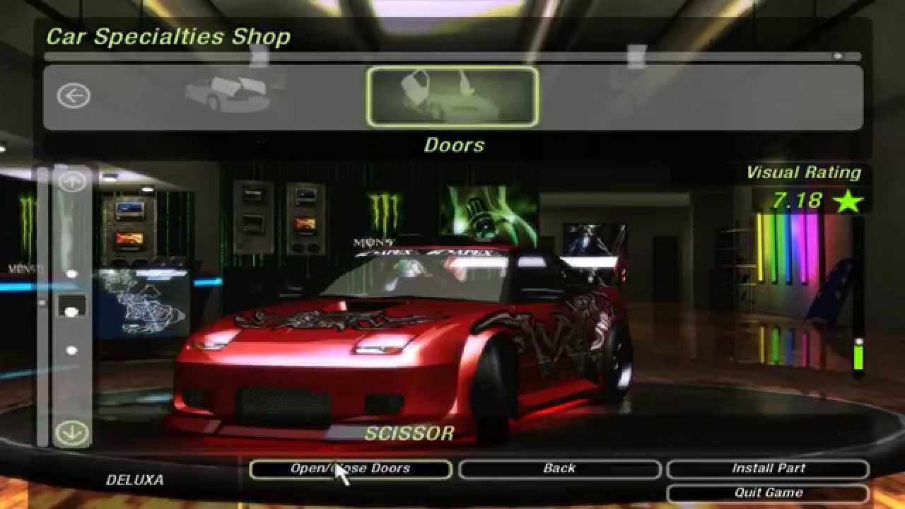 Need For Speed Underground 2 Nissan 240SX Tuning YouTube