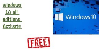 Windows 10 Activate all Editions  | FREE | Rajasthan Technical | screenshot 5