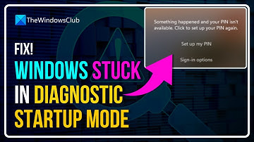 Windows stuck in Diagnostic Startup mode [Fix]