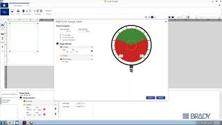 How to Create a Circle Gauge Label   Brady Workstation HTS Polska
