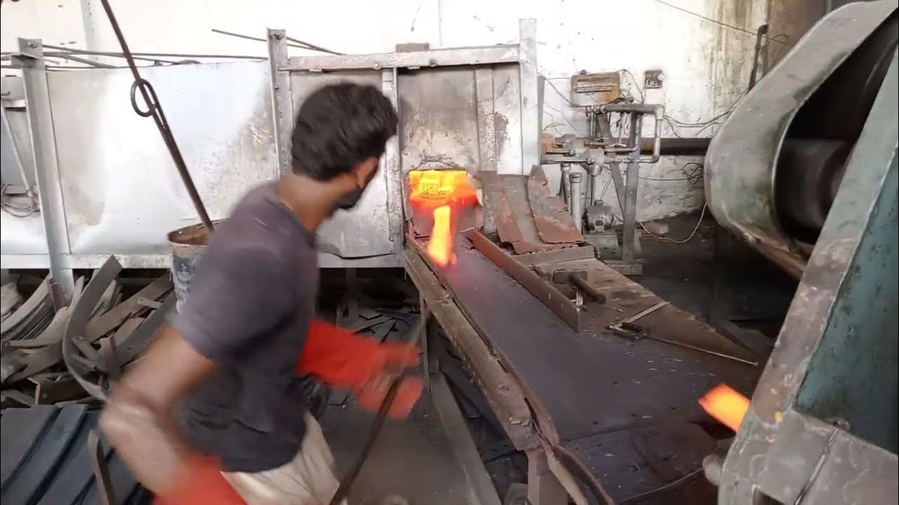 Leaf Spring Manufacturing Process In Factory YouTube