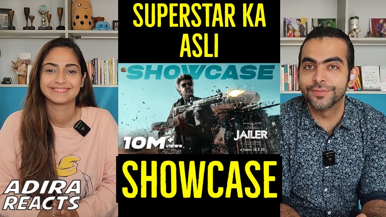 Jailer Official Showcase | Jailer Showcase Reaction By Foreigners | Rajnikanth