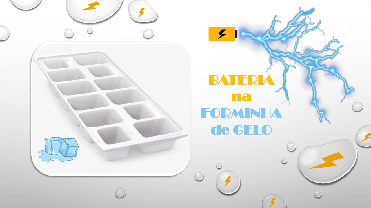 Bateria na Forminha de Gelo - Exp ELETROQUÍMICA - YouTube