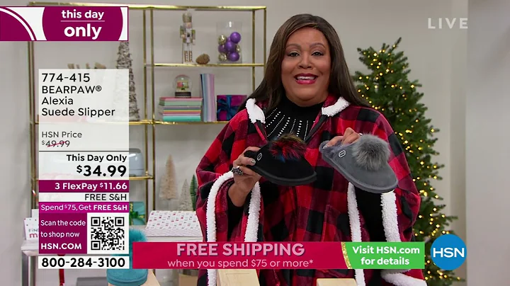 BEARPAW Alexia Suede Slipper