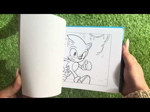 Livro de colorir do SONIC - KIDVERTE