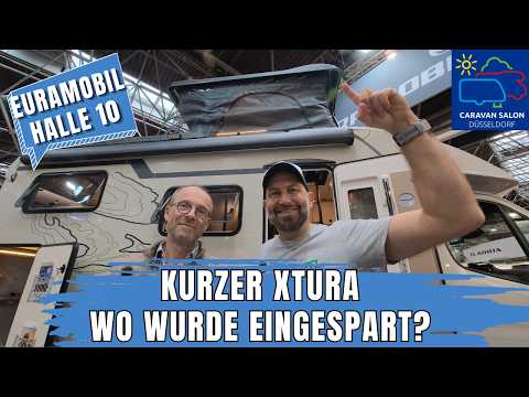 Eura Mobil Xtura 656 HB 2027 | Kurzer Xtura mit elektrischem Vickywood Dachzelt | Wo wurde gespart?