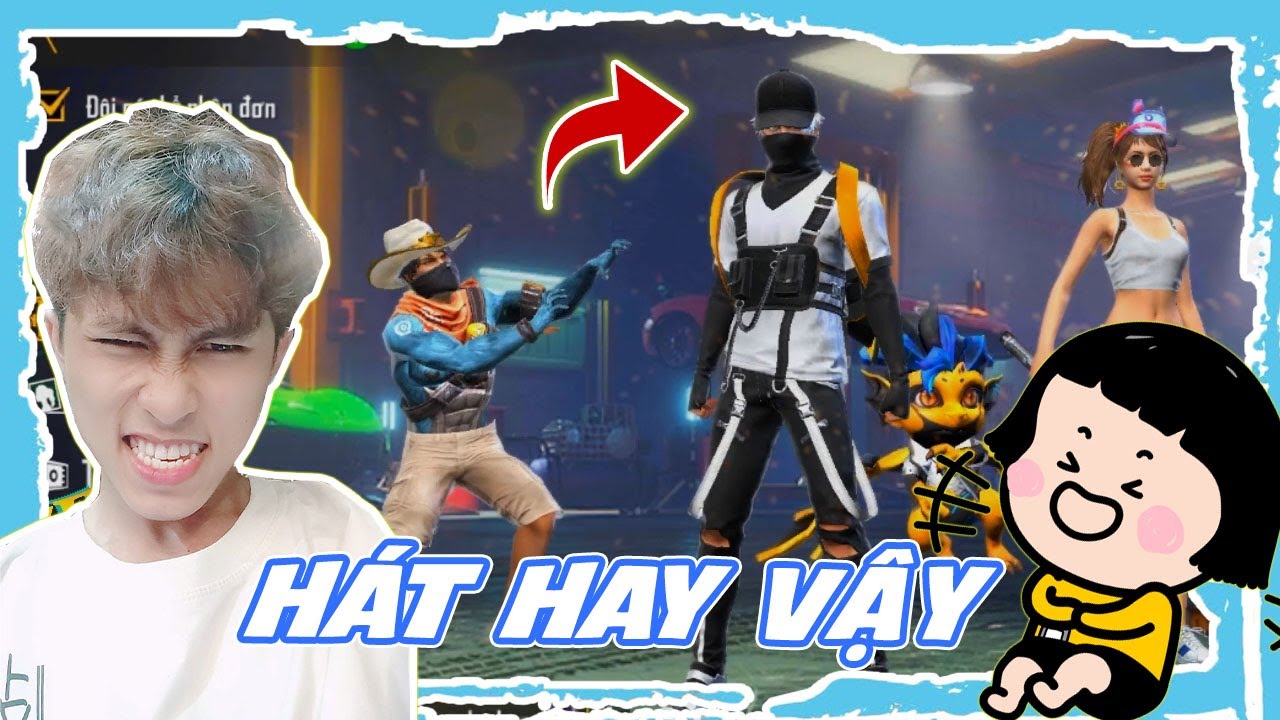 Garena Free Fire | Đá Team Code FF Hát Cho Người Lạ Nghe | Bạn Nữ Đòi ...