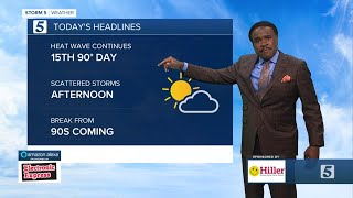 Lelan's morning forecast: Monday, July 27, 2020