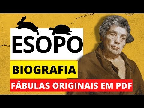 Quem foi ESOPO? Biografia e fábulas originais 🦊🐰🦗🐢