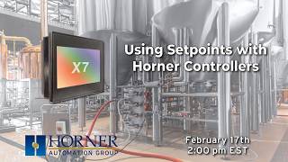 Using Setpoints with Horner Controllers