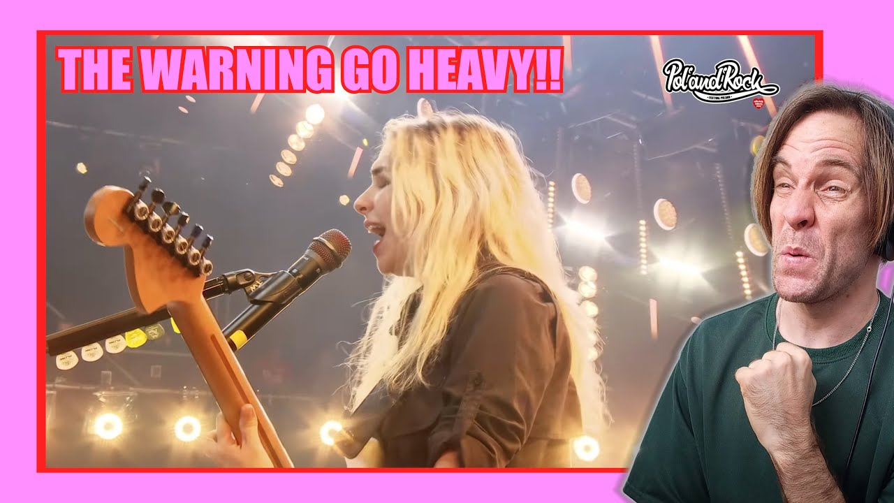 The Warning - Sharks (Live Pol'and'Rock Festival 2024) /// 1ST TIME REACTION