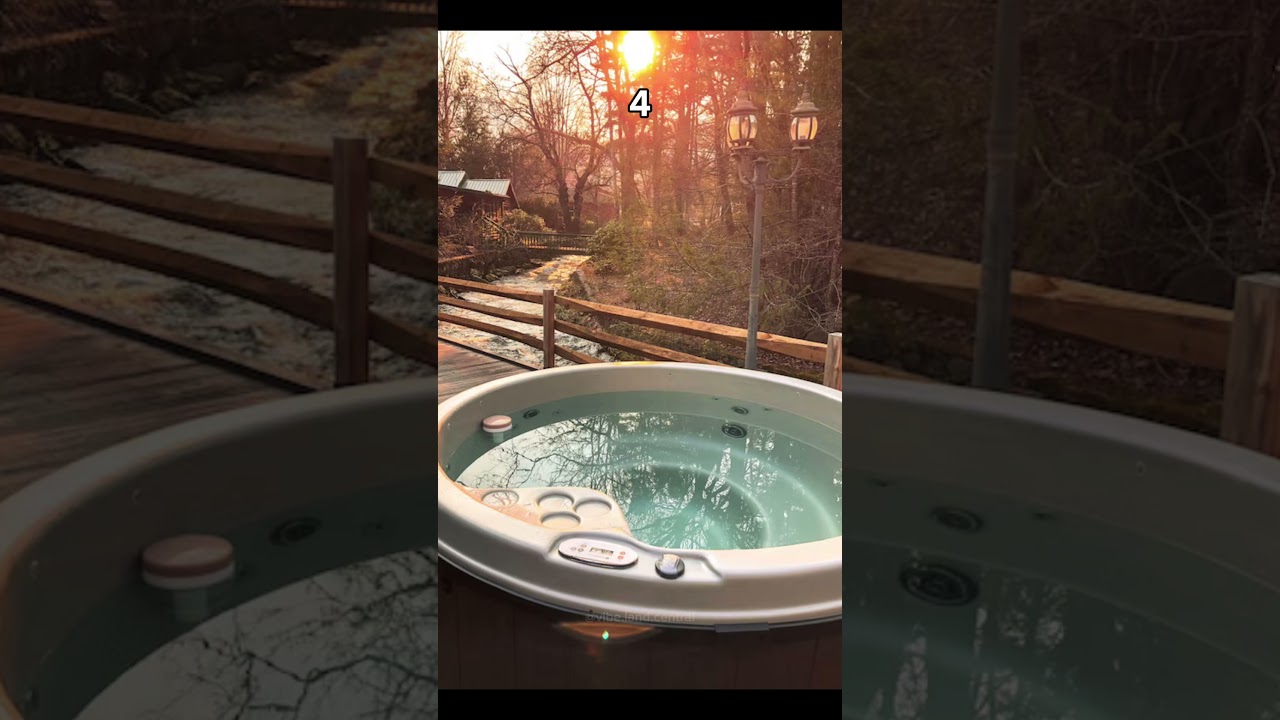 Which hot tub you relaxing in? 