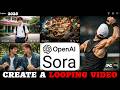 How to Make a Looping Video in Sora AI – Beginner’s Guide