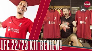 LIVERPOOL 22/23 KIT REVIEW! Match & Stadium Versions Compared!