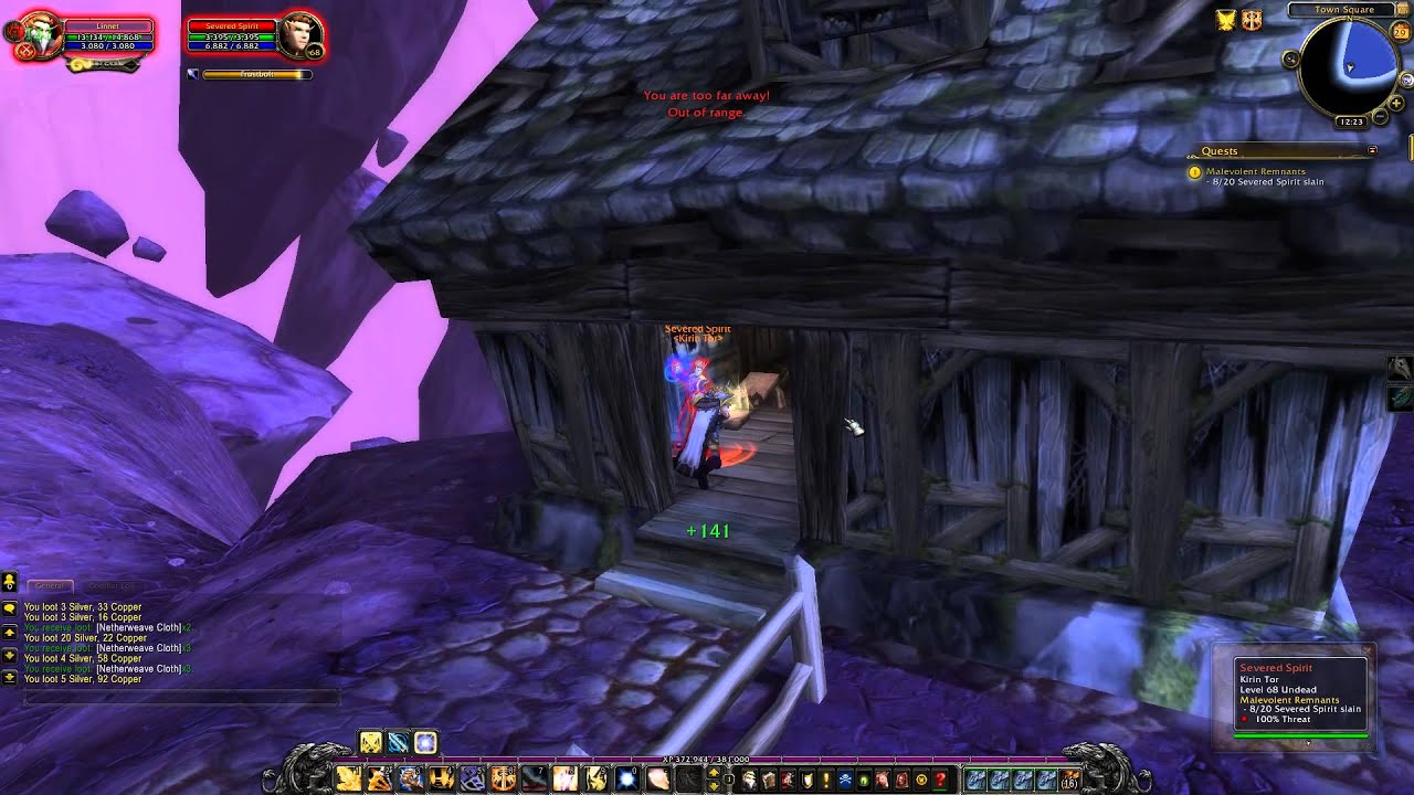 Malevolent Remnants Quest Playthrough - Netherstorm