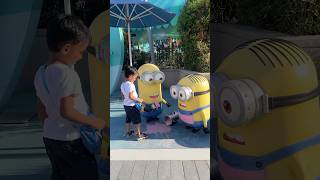 Minion icecream😃#minion #icecream #universalstudio #singapore #explore #love #kevin