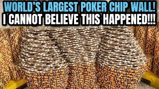 💰WORLD’S “LARGEST” POKER CHIP WALL CRASHED! $20,000,000.00 BUY IN High Limit Coin Pusher! (MEGA WIN)