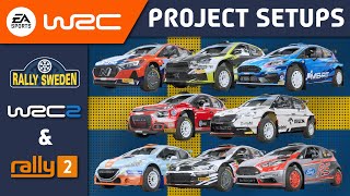 Rally SWEDEN | WRC2/Rally2 | Project SETUPS  [EA Sports WRC]