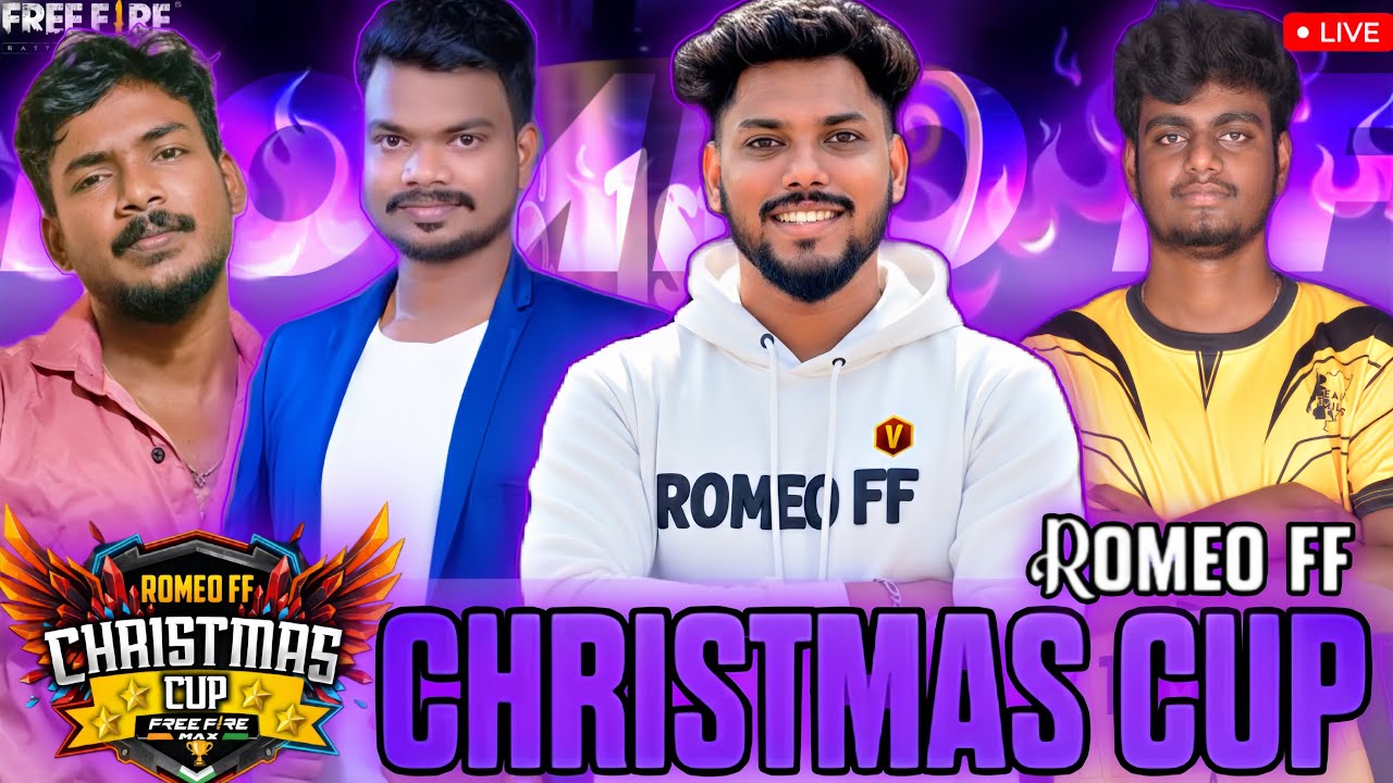 [ 🔴LIVE ]ROMEO FF CC - 2025 || Tamil FreeFire Tournament {DAY-4} - YouTube