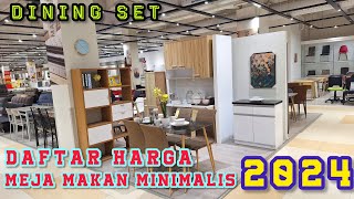 2024 MINIMALIST DINING TABLE PRICE REVIEW
