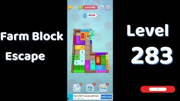 Farm Block Escape Level 283 Walkthrough 🚜 | Go Answer