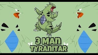 Trio Tyranitar Raid