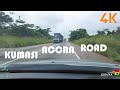 E01 Kumasi Accra Road Driving in Ghana 4K     #kumasi #accra #ghana