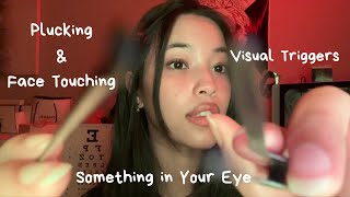Tingly Eye Exam ASMR🔎 Something In Your Eye Asmr (Slow Upclose Breathy Whisper, Face Touching)