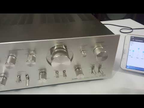 Pioneer SA-8500 II Integrated Amplifier and Boston A100 Demo