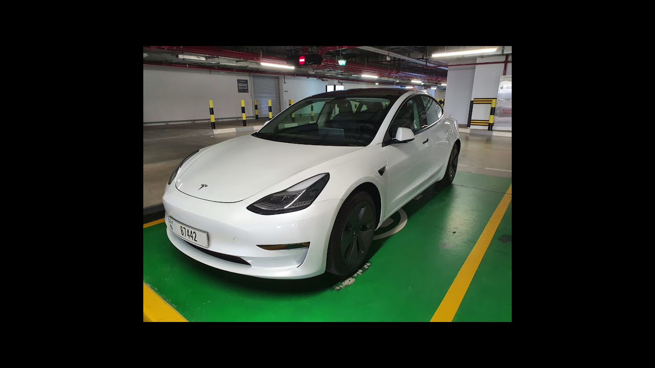 Tesla Model 3 Charging Home and public in Dubai YouTube