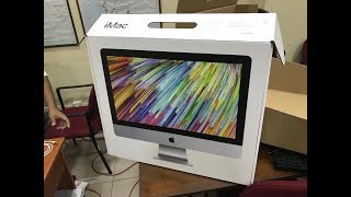 Apple iMac 21.5” 4K 2017 - Unboxing and Setup