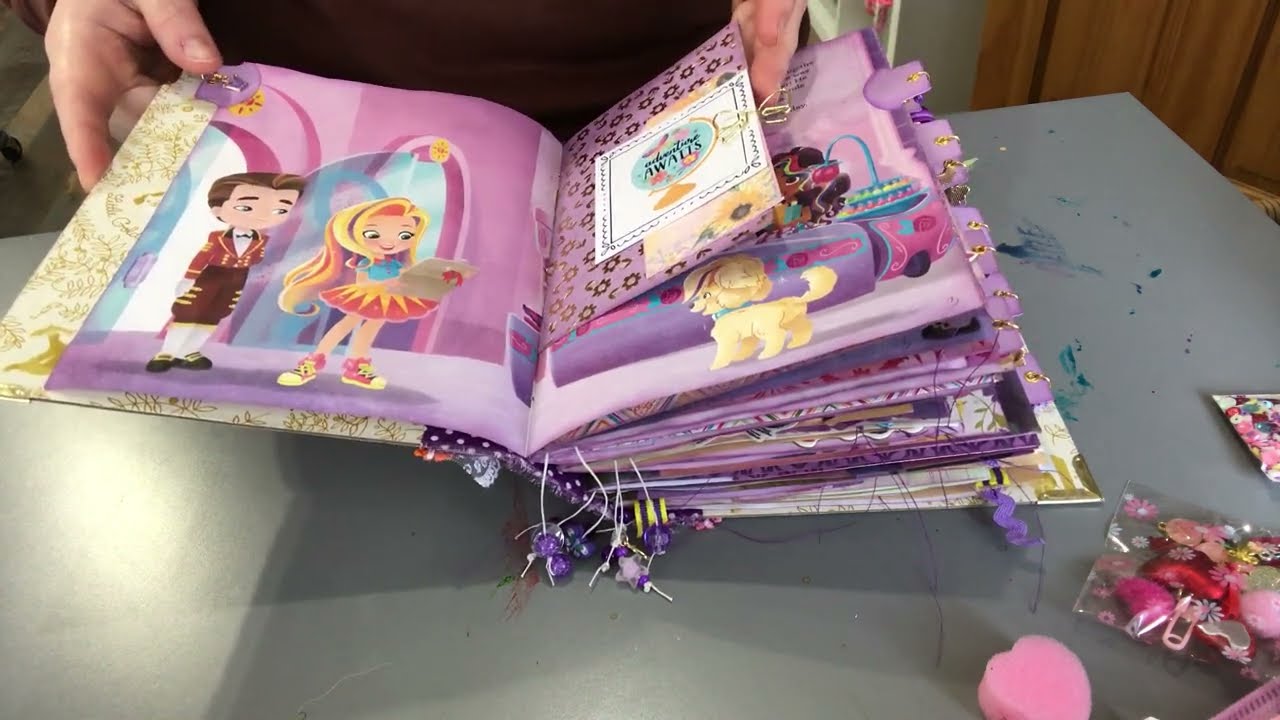 Little Golden Book Junk Journal Flip Thru