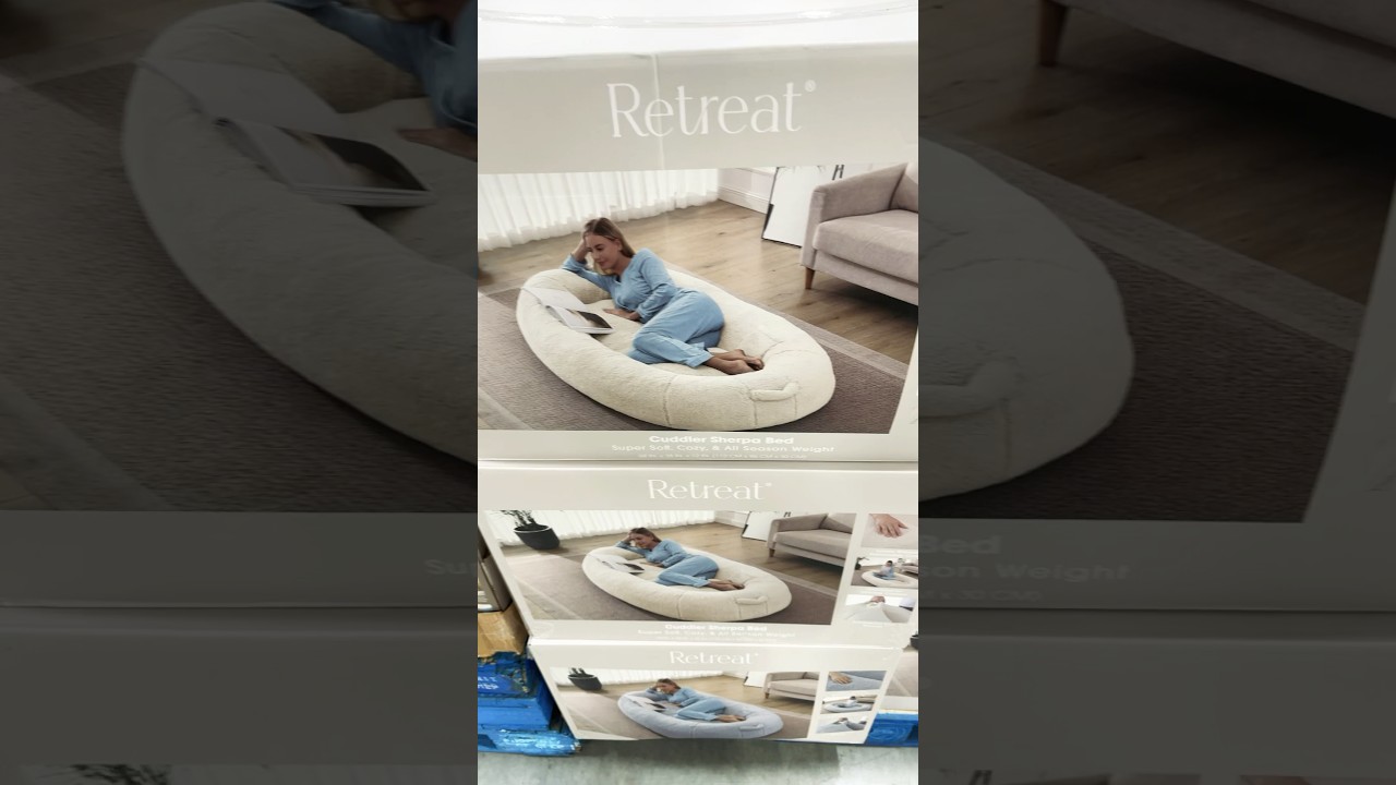 Human Size Dog Bed 🛌 