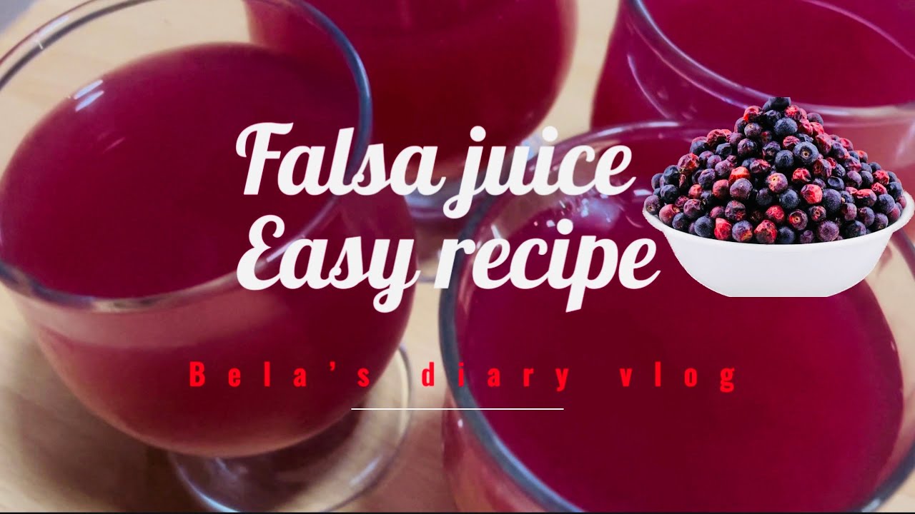 FALSA JUICE فالسہ Falsa benefits easy recipe summer juice 27 June