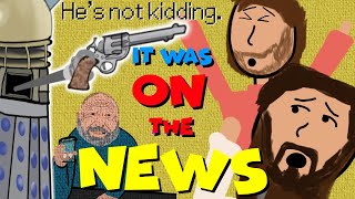 Im Not Kidding Its On The News Knowledge Fight Animated