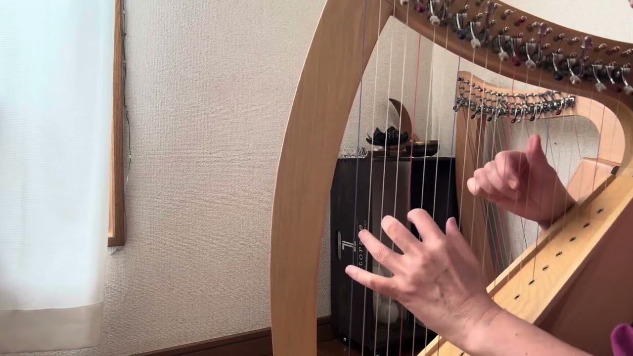 Amapola アマポーラ (ototsubuharp 20弦 メイプル) - YouTube