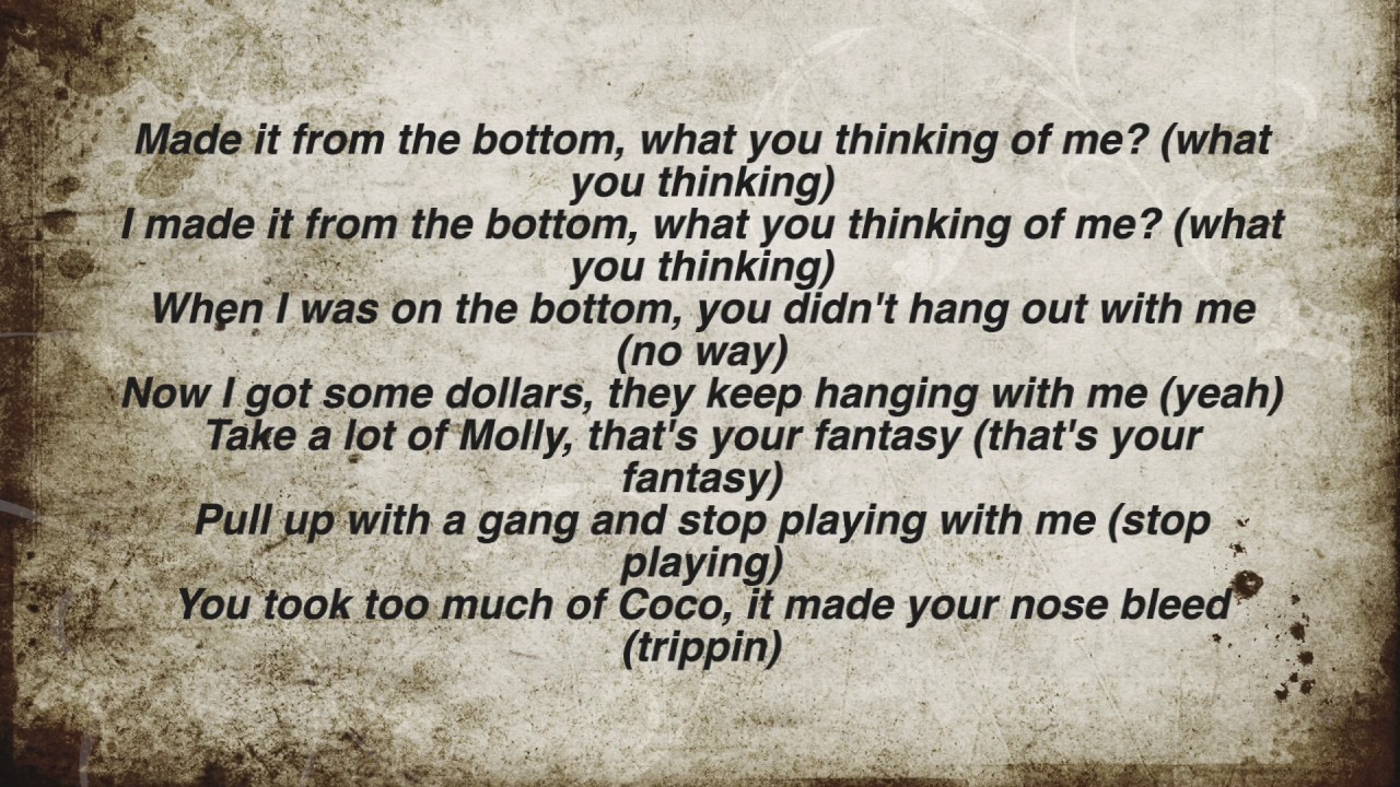 machine gun kelly - trap paris (lyrics) - YouTube