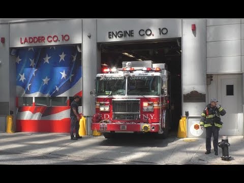 [New York] FDNY ENGINE 10 Responding - YouTube